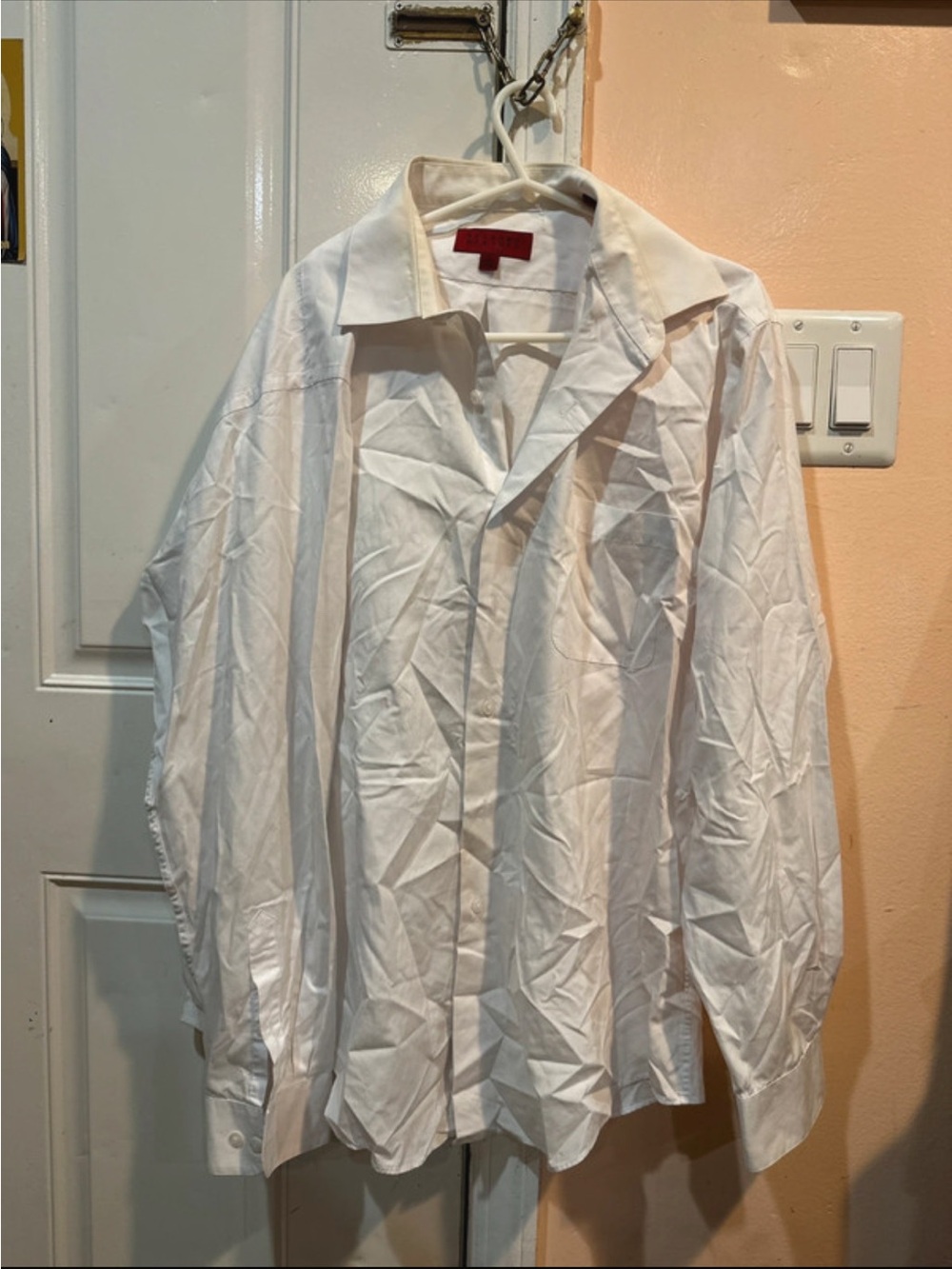 White Casual Button-Down Shirt - Classic Men's Shirt